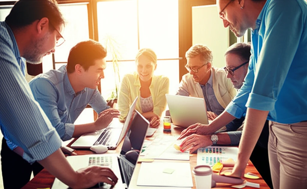 세대 간 협력 및 경제 활성화 이미지