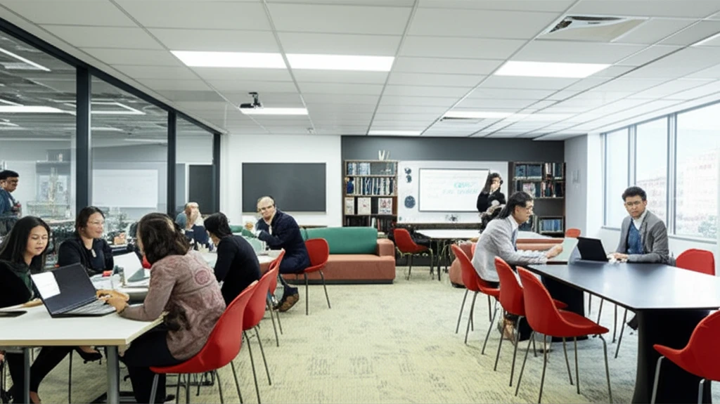 공유 사무실 모습 이미지