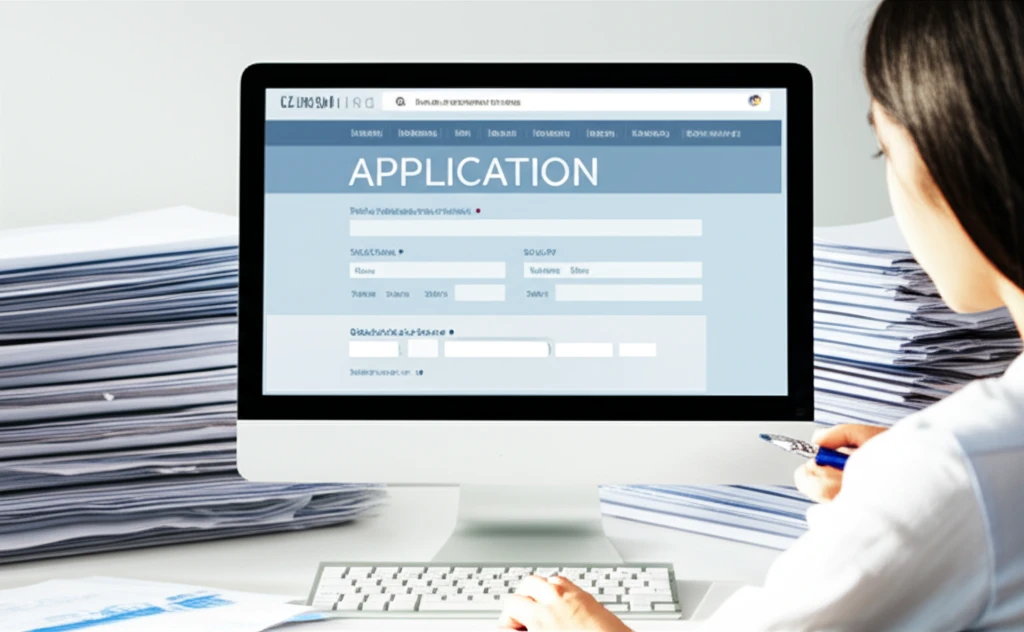 온라인 신청 절차