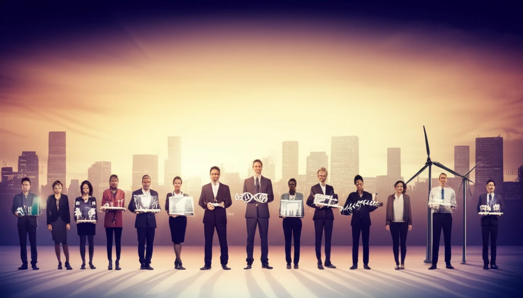 혁신적인 아이디어를 가진 스타트업이 성장하는 이미지