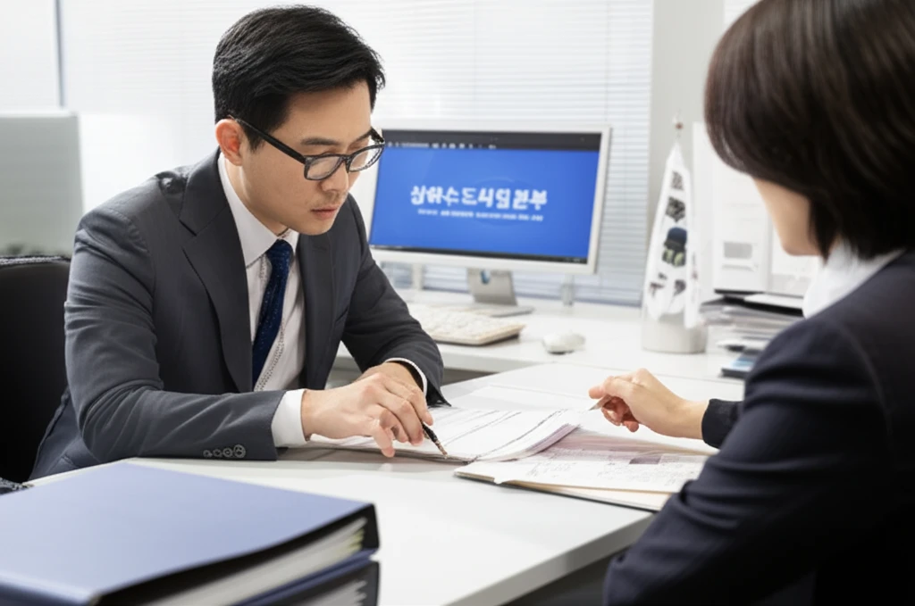 주민센터 방문