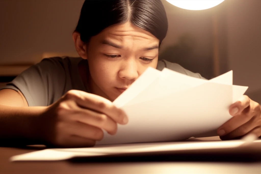 서류 확인 및 수정