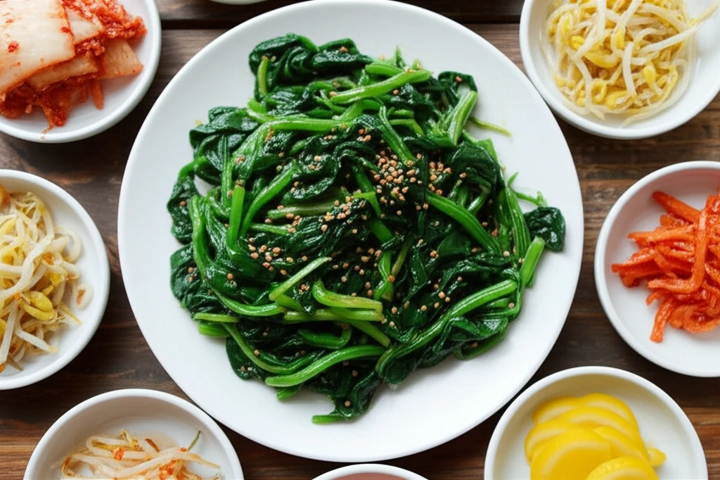 맛있는 시금치무침