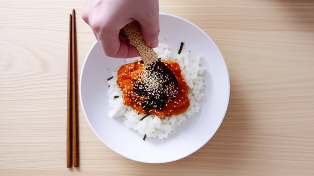 밥에 비벼 먹는 달걀조림