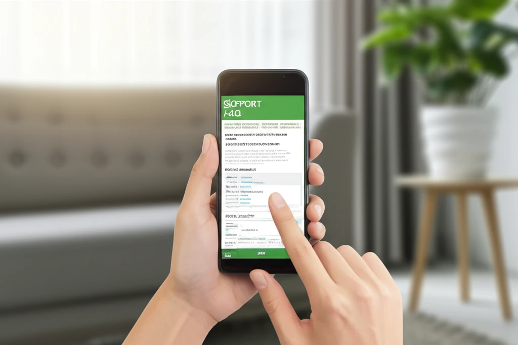 민생회복지원금 콜센터에 문의하는 모습