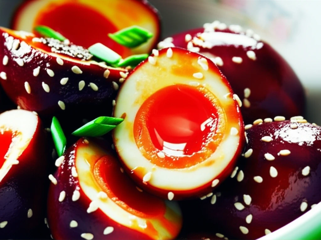 달걀조림 조리 과정