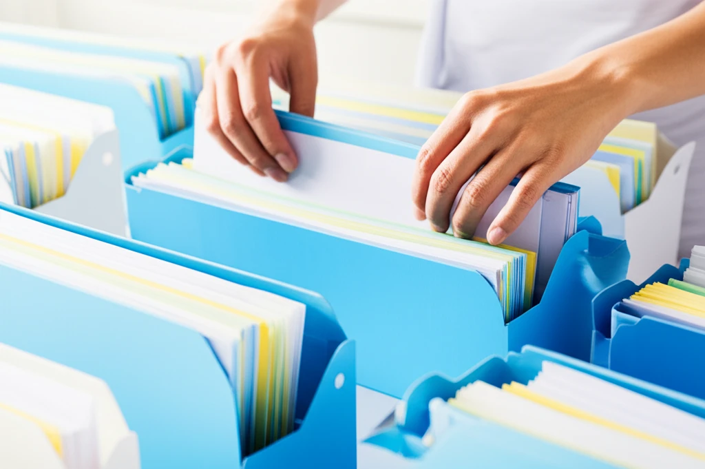 서류 검토 과정 이미지