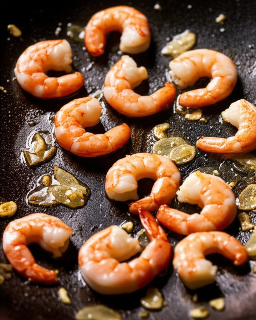 재료 볶기 과정