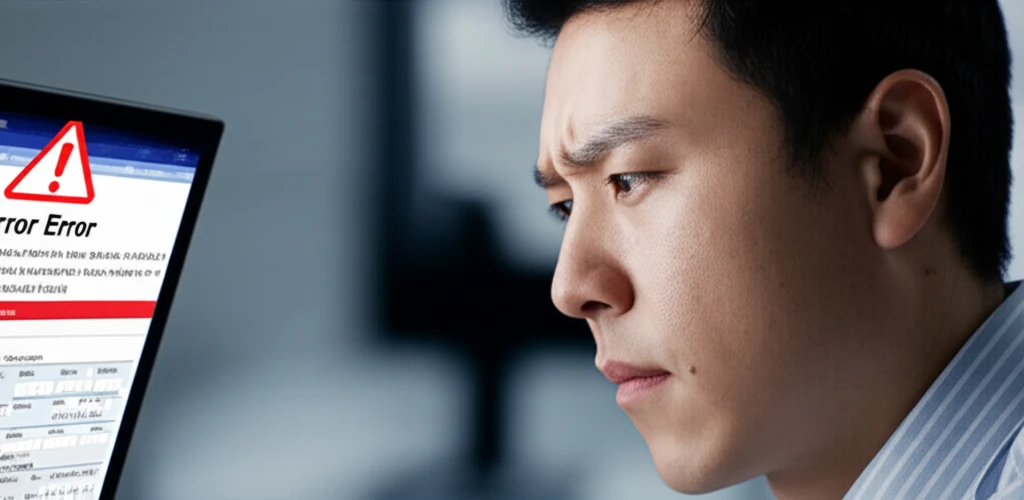 오류 메시지 확인