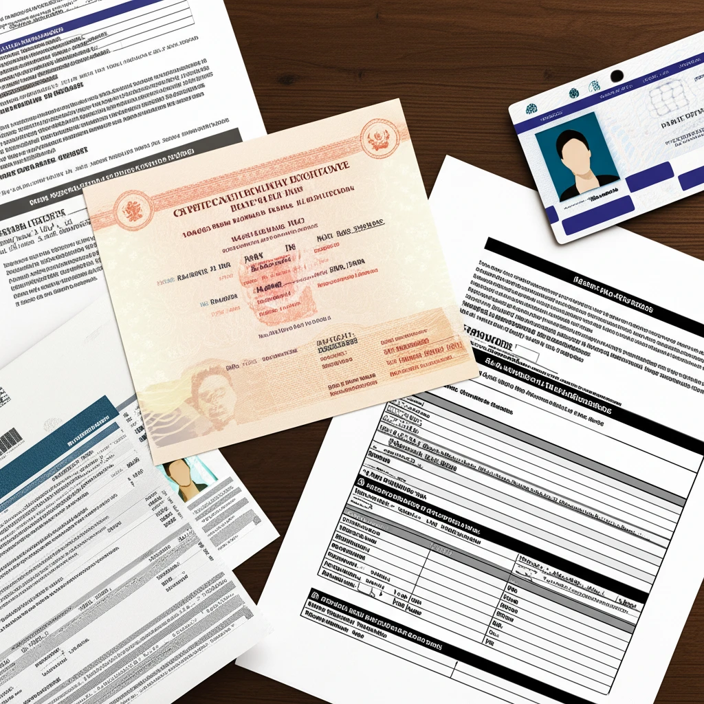 서류 확인 이미지