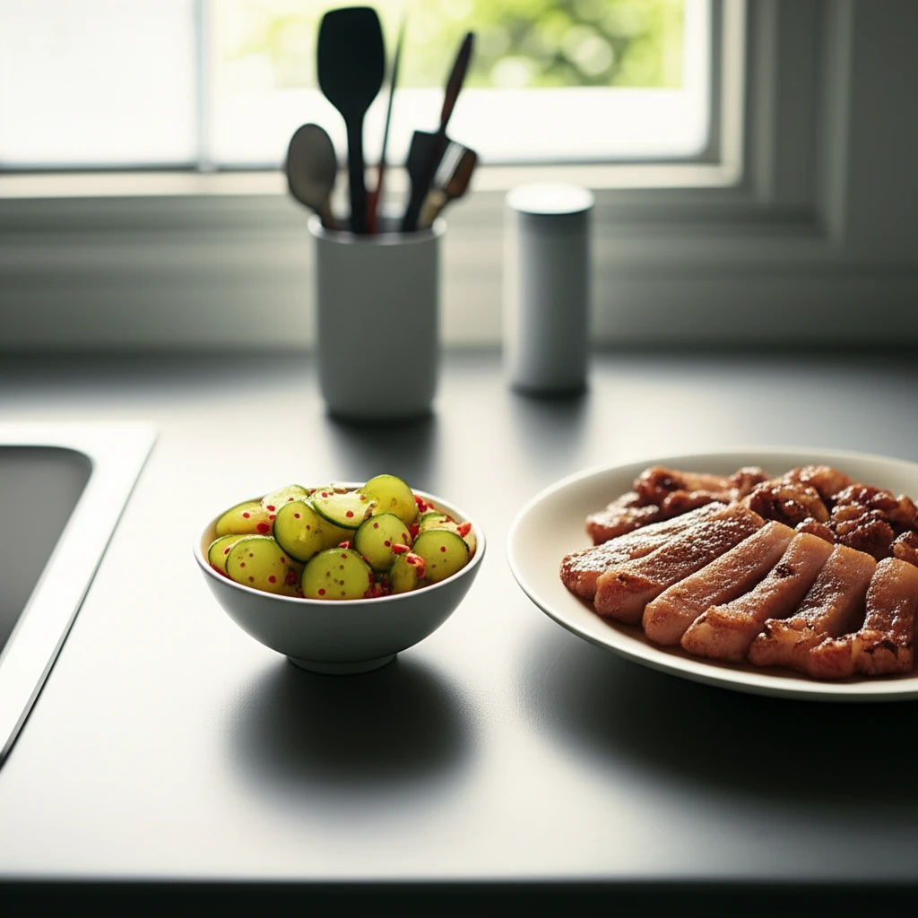 매콤오이채무침을 더 맛있게 즐기는 꿀팁