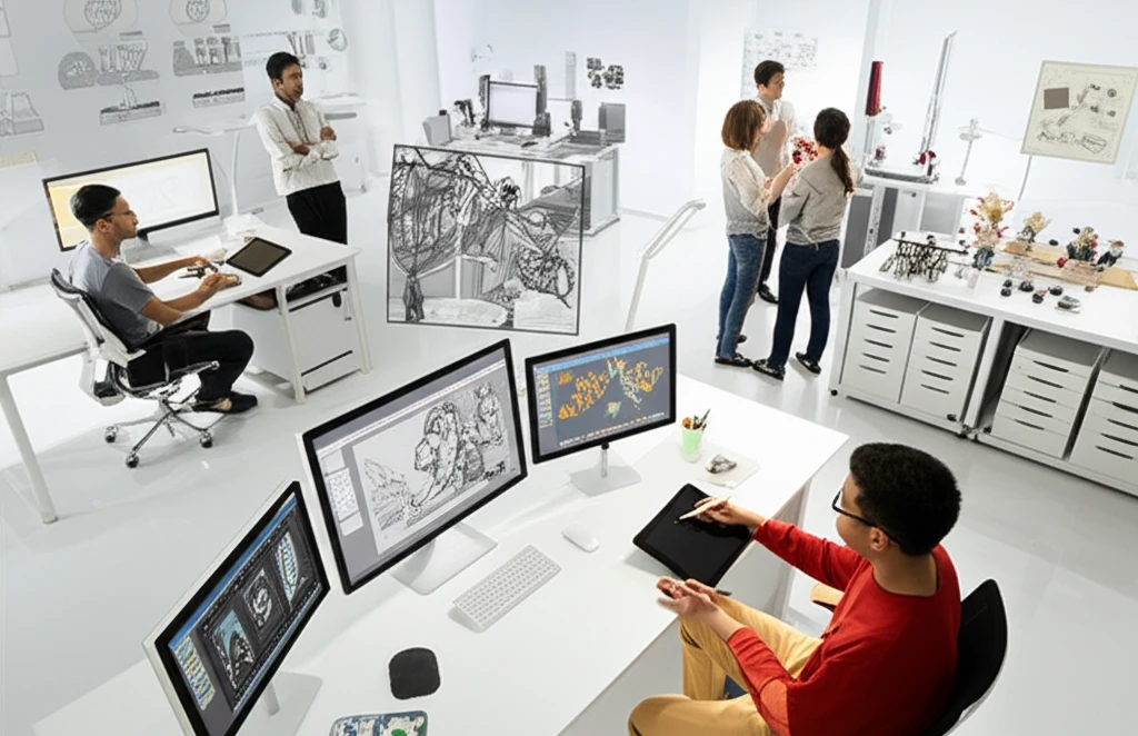 울산 콘텐츠코리아랩 내부 시설 이미지