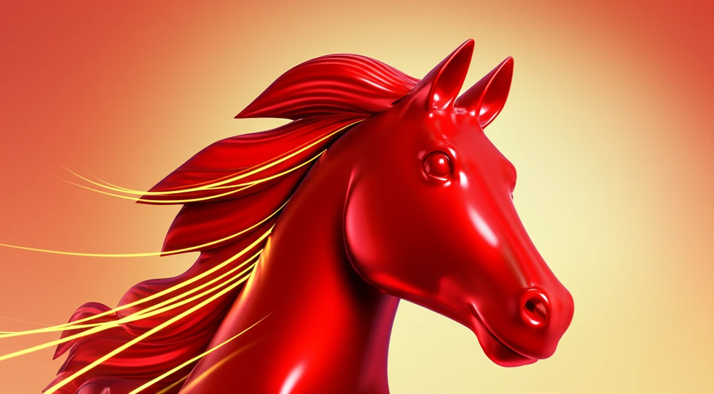 2026년 붉은 말의 해 설날 인사말 이미지