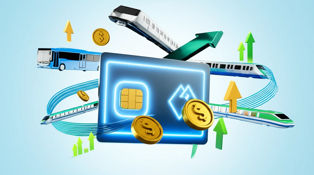 K패스 모두의카드 서론 이미지 - 스마트폰과 교통카드