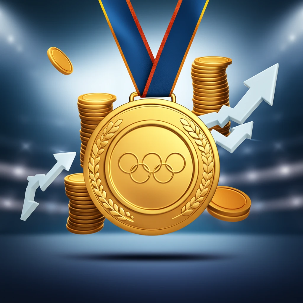 2026 동계 올림픽 메달리스트 연금 안내 이미지